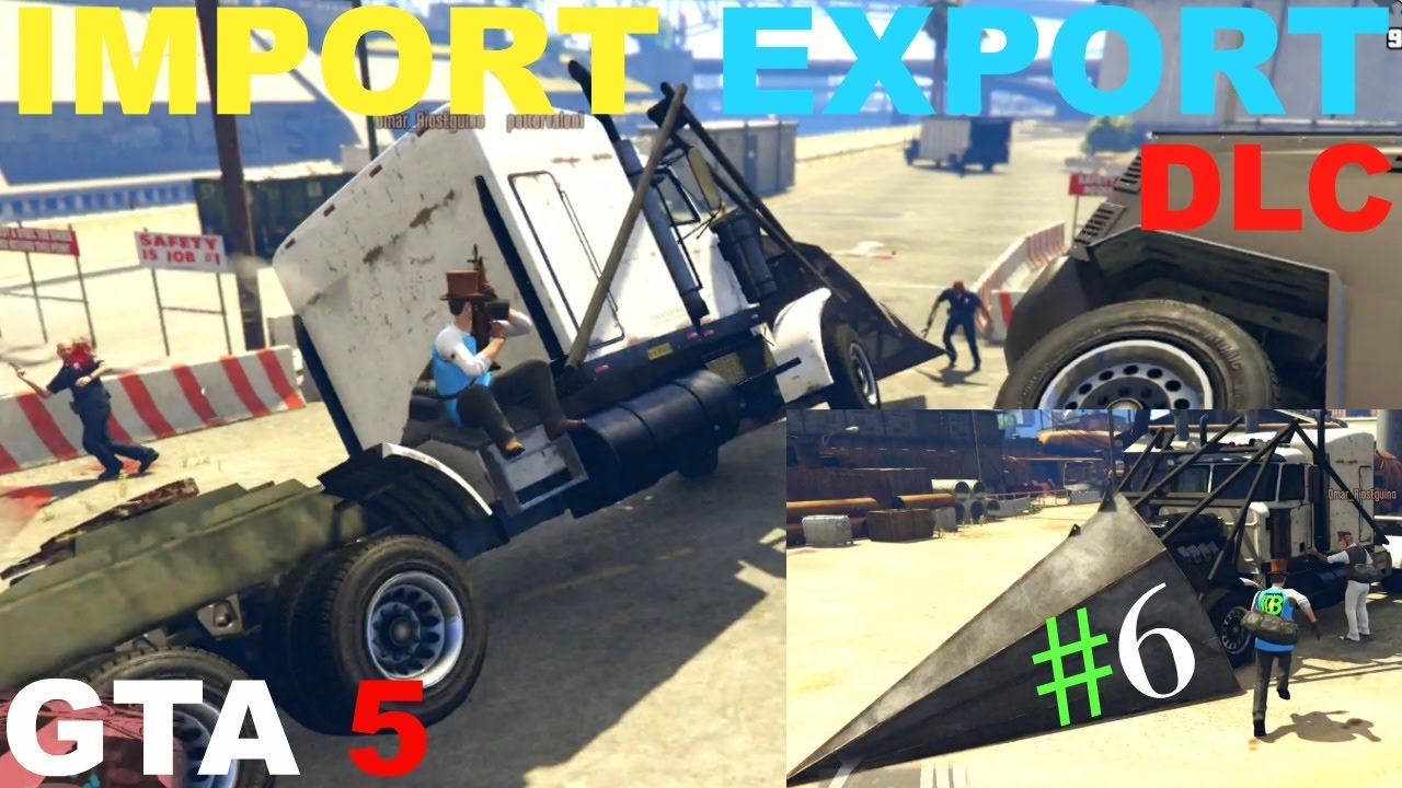 GTA 5 Online IMPORT EXPORT DLC, Best Car On GTA 5, PHANTOM WEDGE, FUNNY MOMENTS - YouTube