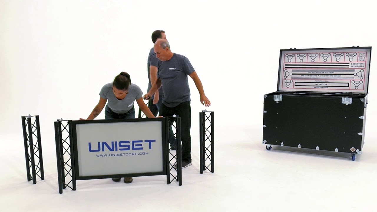 UNIPRO News Desk & Mobile Carry Case