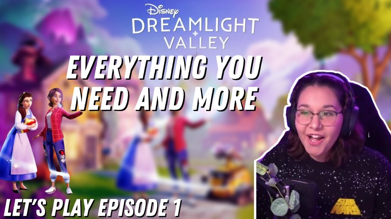 More than I expected | Let's Play: Disney Dreamlight Valley | Episode 1