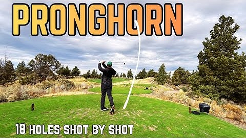 Pronghorn Golf Club Nicklaus Course 18 holes slag voor slag