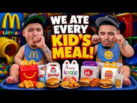 EATING KIDS MEALS FOR 24HRS !! ( FT.PHILLY )