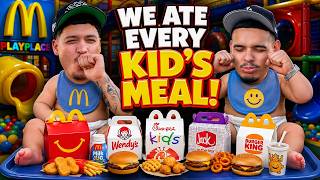 EATING KIDS MEALS FOR 24HRS !! ( FT.PHILLY )