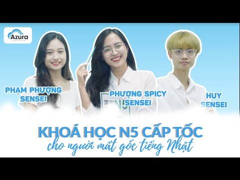 Video KHOÁ HỌC N5 CẤP TỐC CHO NGƯỜI MẤT GỐC TIẾNG NHẬT - YouTube