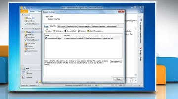 How to use Microsoft® Outlook 2010 to access your Gmail® account in Windows® 7