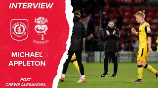 Michael Appleton Post Crewe Alexandra