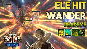 [3.18] Elemental Hit Wander Build | Deadeye | Sentinel | Path of Exile 3.18