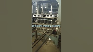 QT7-15 curbstone block making machine