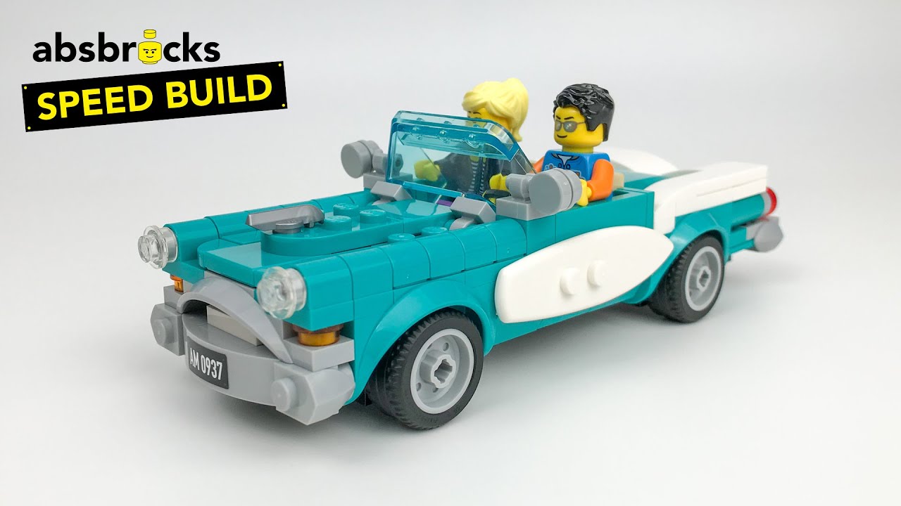 LEGO Ideas 40448 Vintage Car - Speed Build