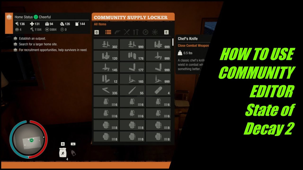 State of Decay 2 NEW Community Editor & How to Mod with it 