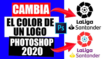 ¿Cómo vuelvo a colorear un logotipo en Photoshop?