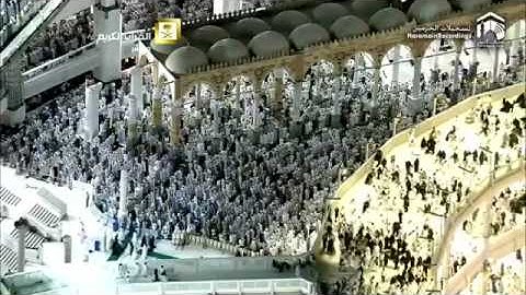 تلاوة من المائدة ليلة ٢٦ رمضان ٣٦هـ الشيخ خالد الغامدي