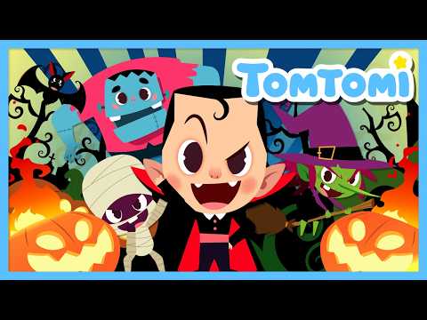 🎃 Los Monstruos De Halloween 🧛👻 | Compilación de canciones infantiles | TOMTOMI en Español