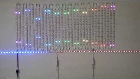 sound music activated sync to music controller led music audio spectrum analyzer screen by pixel led