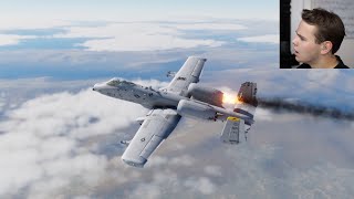 I Got Shot DOWN In The A-10 Warthog - DCS WORLD Dogfight