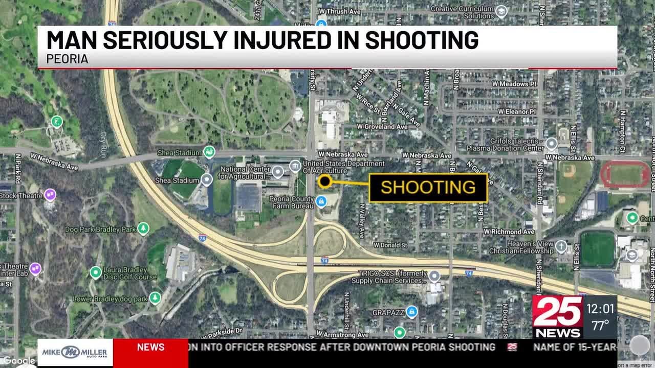 Man seriously hurt in shooting on Peoria’s West Bluff - YouTube