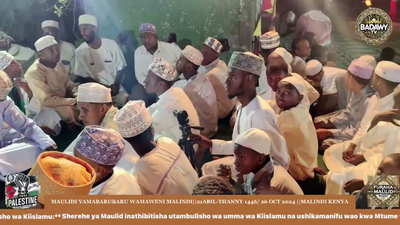 🔴 LIVE || MAULIDI YA MABAROBARO WA MAWENI MALINDI ||22ABIL-THANNY 1446/ 26 OCT 2024 ||MALINDI  KENYA