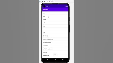 listview in android |#youtubeshorts