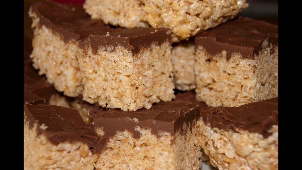 Chocolate Covered Delicious Rice Crispy Treats ( fast and esay to cook when busy) - Enjoy Yummy