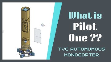 Introducing Pilot1 (a TVC autonomous monocopter!)