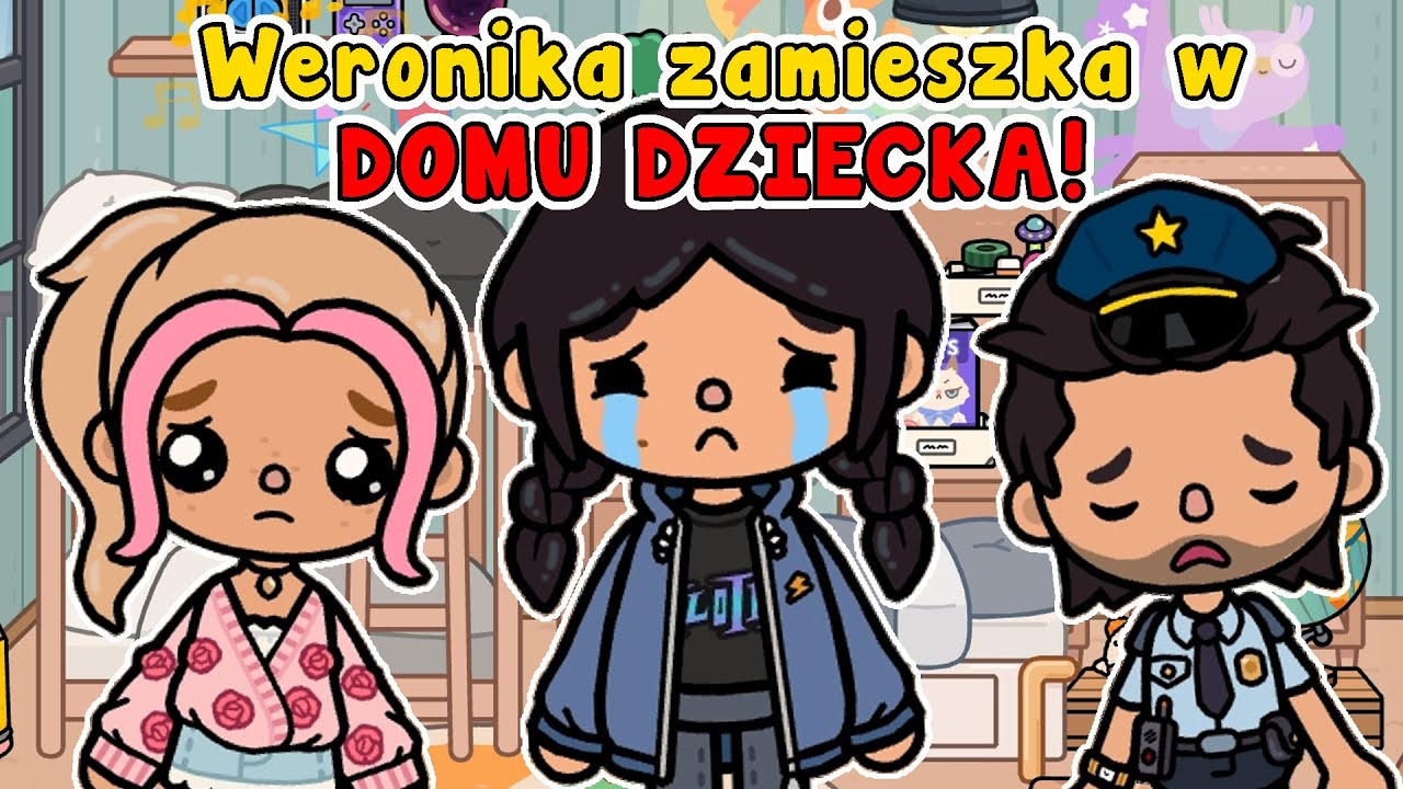 WERONIKA ZAMIESZKA W DOMU DZIECKA ?? 😩 BARDZO SMUTNA HISTORYJKA TOCA BOCA 😥 BAJOLANKI