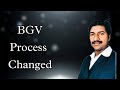 Bgv process has changed in software industry  byluckysir