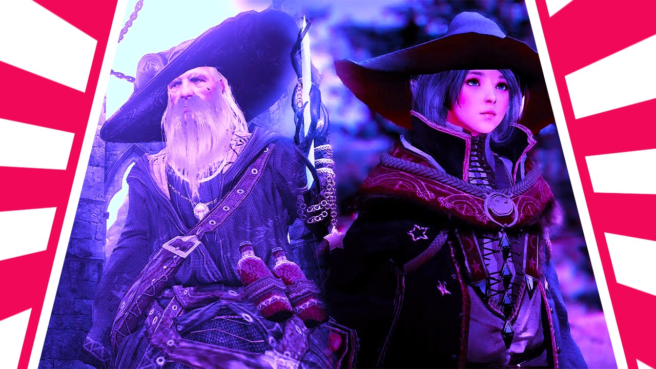 BLACK DESERT ONLINE WIZARD WITCH Gameplay Trailer YouTube