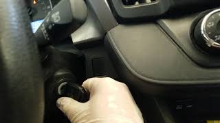 How to reset maintenance light on 2015-2018 Toyota rav4