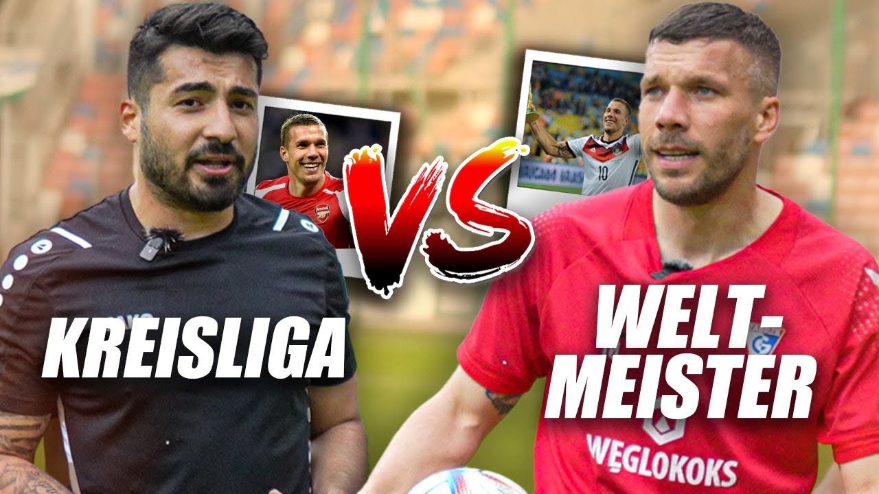 Härteste Schuss der Welt ?😱Diyar vs. Lukas Podolski !!🔥 YouTube