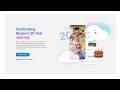 How to Create Skype Homepage UI with HTML & CSS | Responsive Web Design