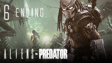 Aliens vs. Predator - Predator Campaign: HD Walkthrough Mission 6 [ENDING] - Pyramid