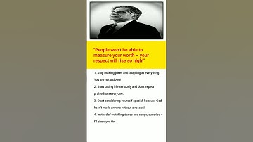 "People won’t be able to measure your worth – your respect will rise so high!"#trending #shorts