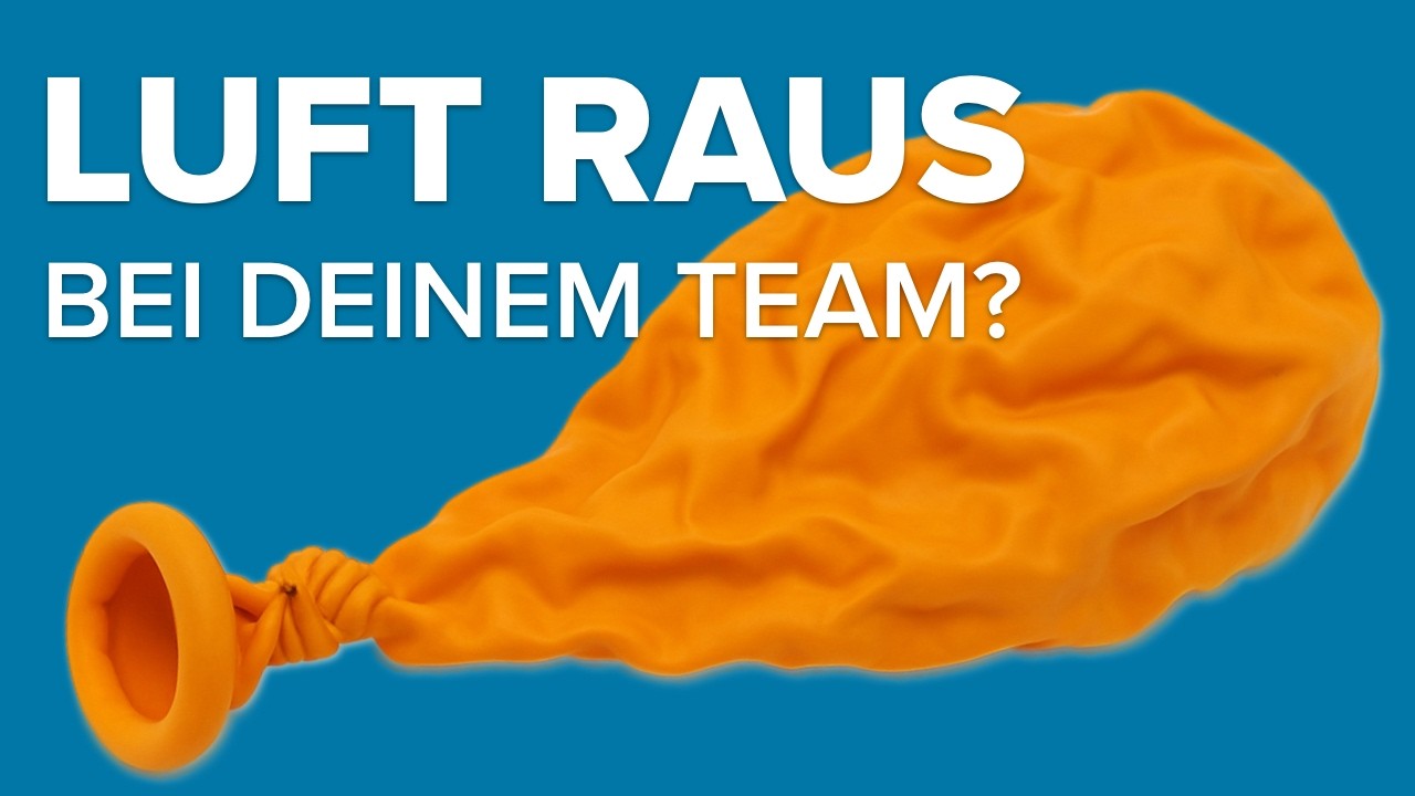 Hör auf, dein Team zu sabotieren 🙈