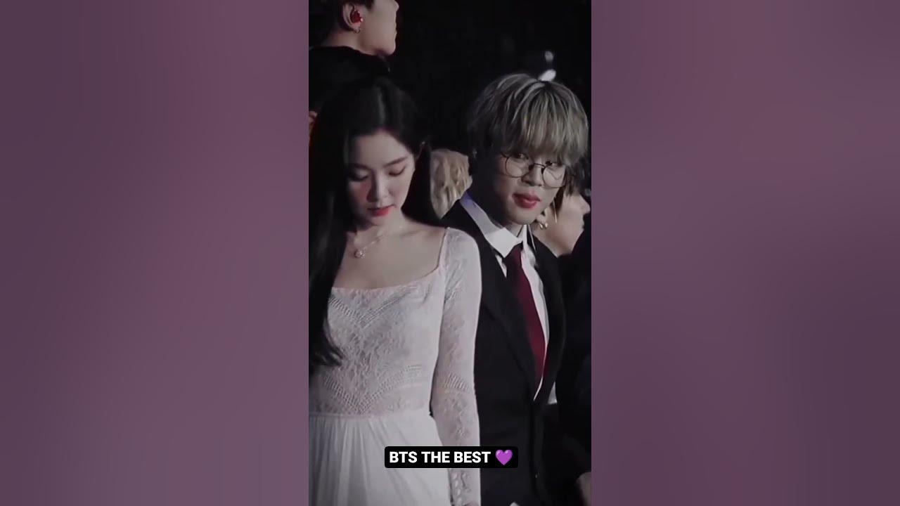 The way Jimin stares her ☺️🙈 - YouTube