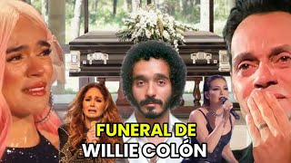 Entre LÁGRIMAS y MÚSICA: Así despidieron a WILLIE COLÓN  los FAMOSOS