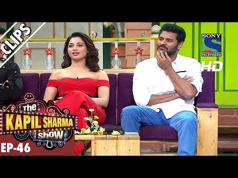 Tamanna Bhatia And Prabhu Deva In The Kapil Show - The Kapil Sharma Show - Ep.46 -25th Sep 2016
