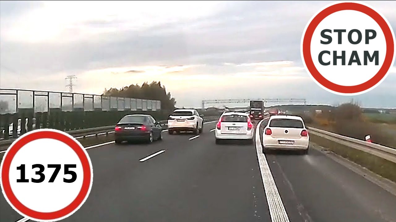 Stop Cham #1375 - Niebezpieczne i chamskie sytuacje na drogach