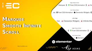 Create Infinite Marquee in Elementor 🔥 Text, Icons &amp; Images (Step-by-Step Tutorial)