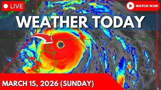 Weather Today Forecast March 15, 2026 (Sunday) | Bagyo Update Today | LPA Update Today