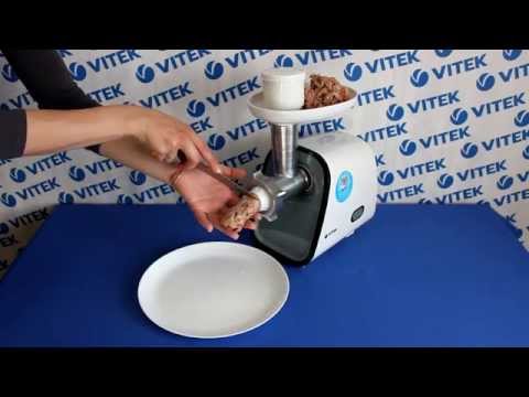 Рецепт приготовления мясных трубочек с начинкой в мясорубке VITEK VT-3603 W