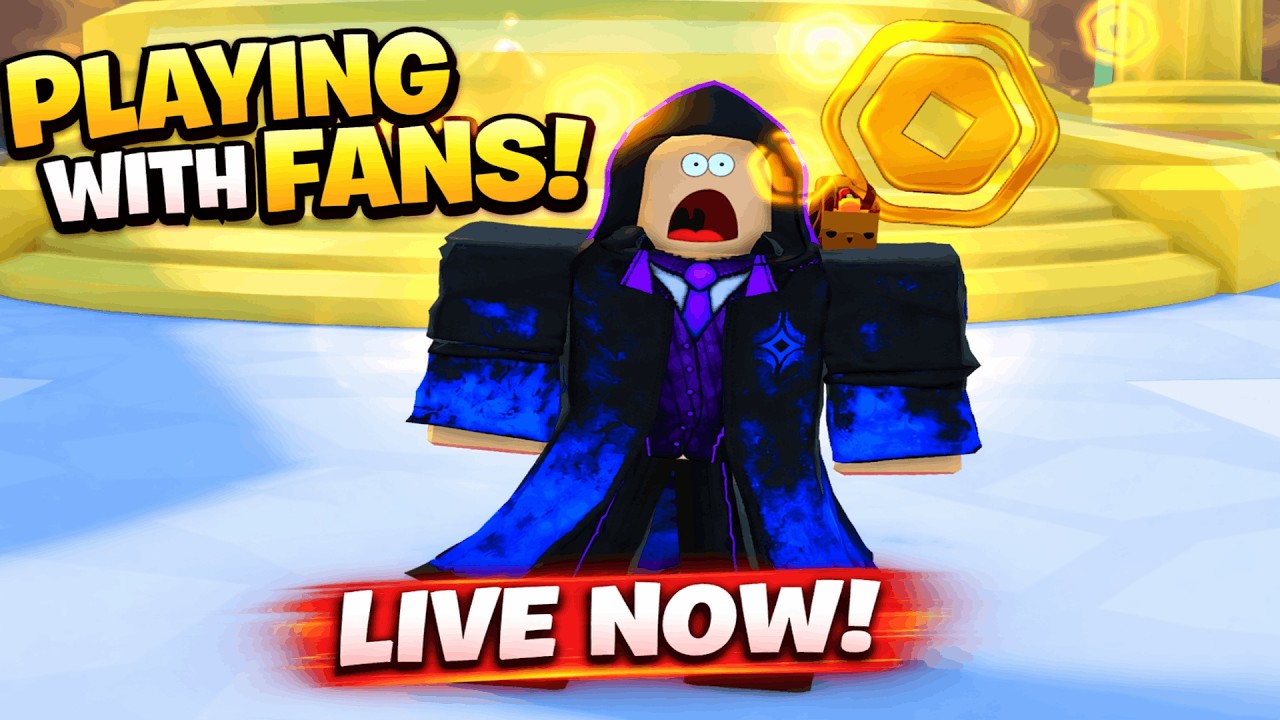 GRINDING ROBLOX GAMES WITH FANS! | Roblox Adventure Livestream!