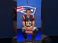 Following Drake Maye through Pats media day 👏 #patriots #drakemaye #nfl #shorts