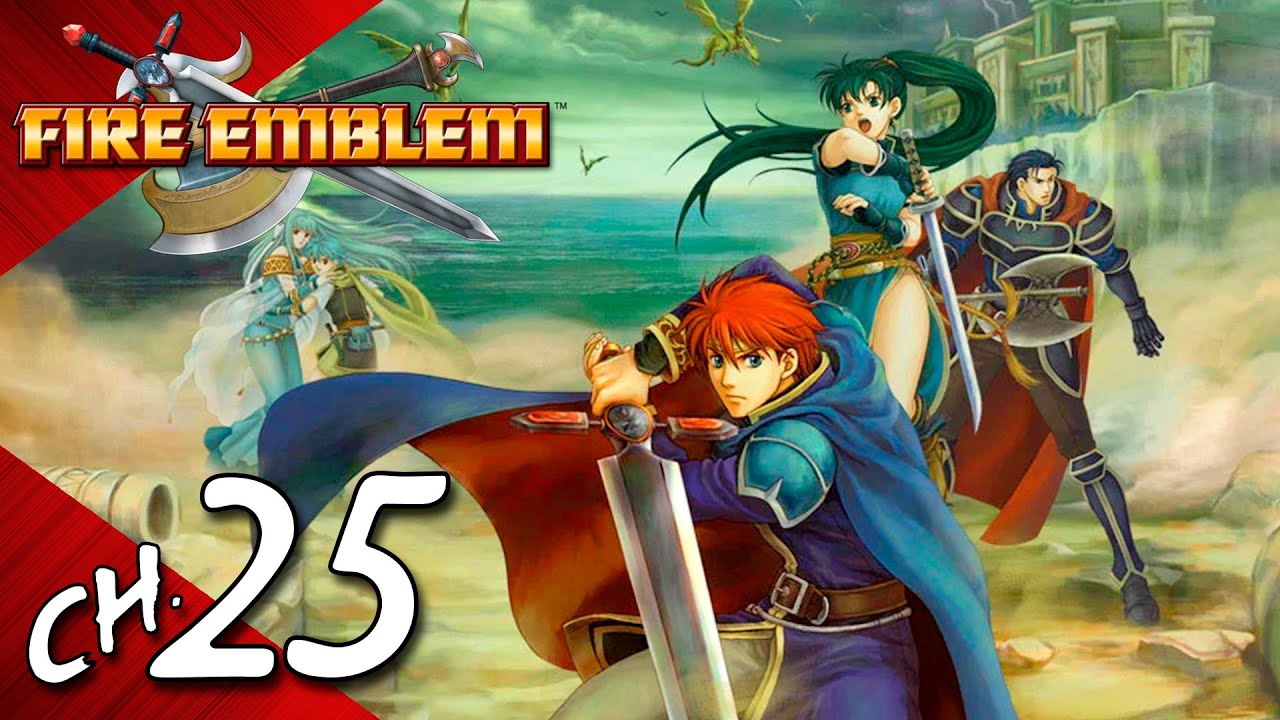 Fire Emblem: The Blazing Blade (GBA/Switch) Walkthrough - Ch. 25 ~Pale Flower of Darkness~