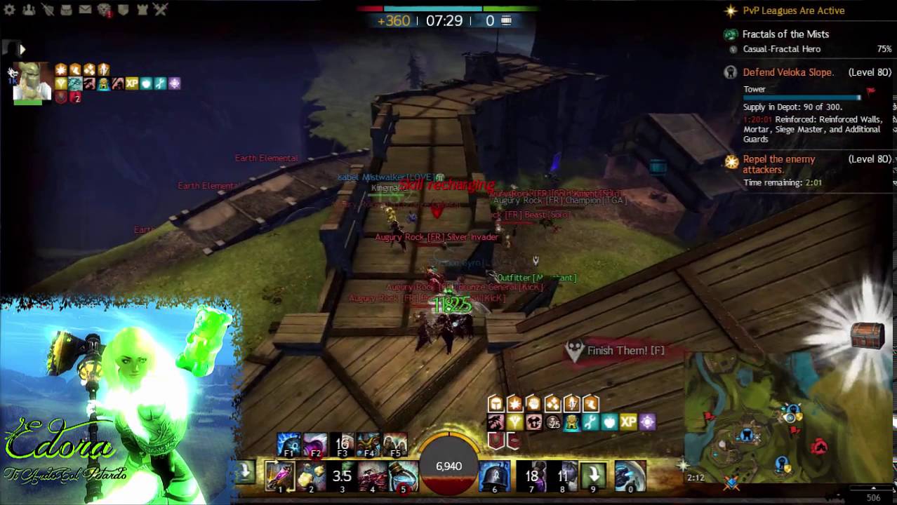 gw2 scrapper outnumbered roaming wvw montage. The Gummy Bear! ಌ YouTube