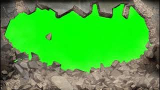Wall collapse A green screen Intro Template