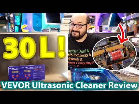 Review: VEVOR's HUGE 30 Litre Ultrasonic Cleaner!