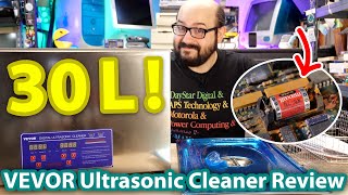 Review: VEVOR's HUGE 30 Litre Ultrasonic Cleaner!