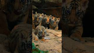 Tiger Cubs Start Life Completely Helpless... Here's Why #TigerCubs #TigerFacts #AnimalFacts