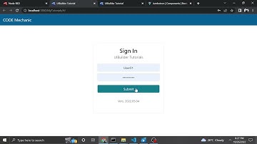 Node-RED with UIBuilder
