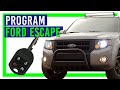 Program Ford Key with ONE Existing Key (Escape + Other Ford, Lincoln, Mercury, Mazda Vehicles)