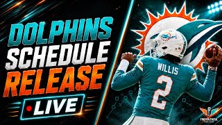 Miami Dolphins 2026 Schedule RELEASED LIVE